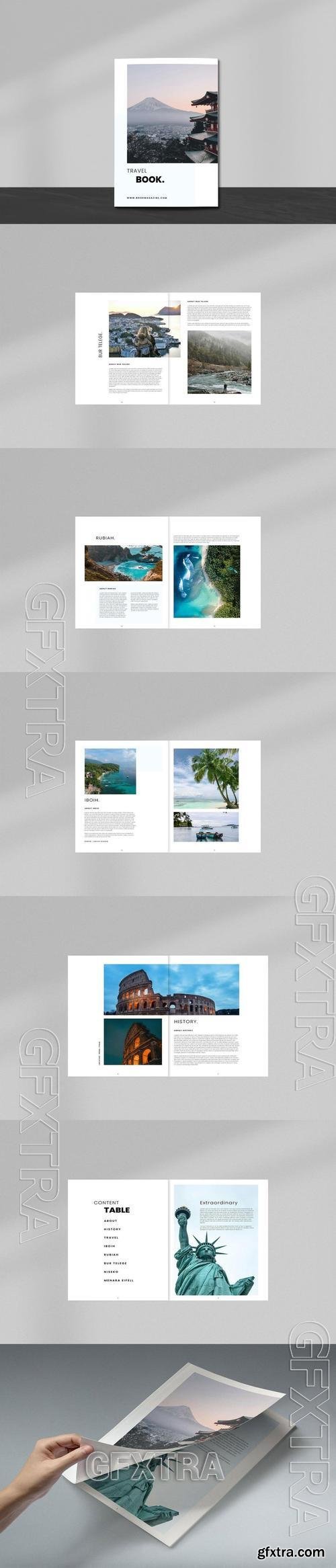 Travel Book Template 4DBPXGT Travel Book Template 4DBPXGT