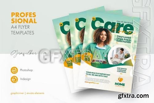 Home Care Flyer Templates 257M8WB Home Care Flyer Templates 257M8WB