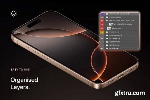 Asylab - iPhone 16 Pro - 24 Mockups Scenes
