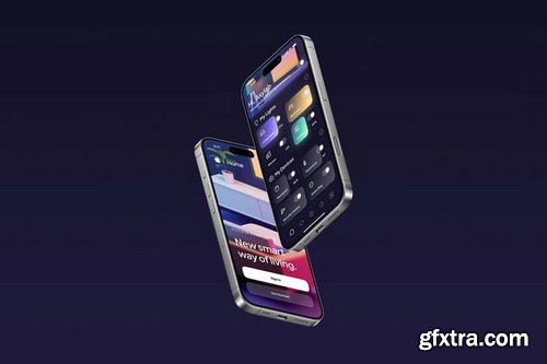 Asylab - iPhone 16 Pro - 24 Mockups Scenes