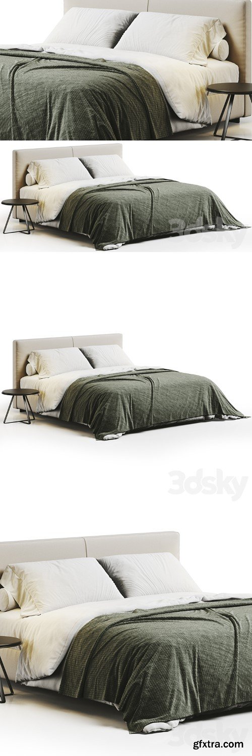3dsky Pro - Flexform Magnum Bed