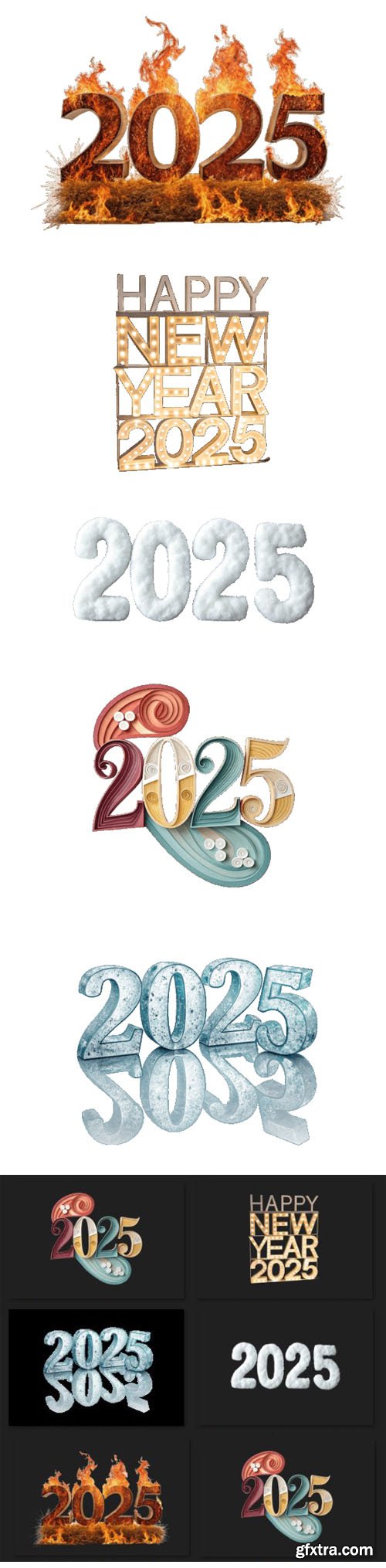 New Year 2025 Graphics Pack