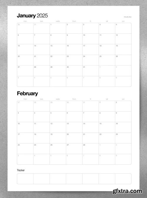 2025 Minimal Calendar Template 2025 Minimal Calendar Template