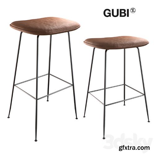 3dsky Pro - Gubi Beetle Bar Stool