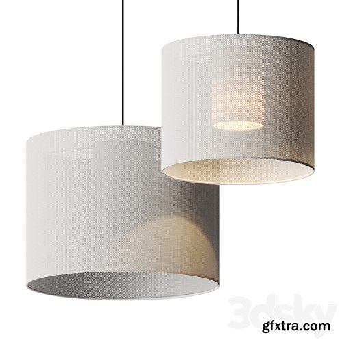3dsky Pro - Santa & Cole Moare Liviana Pendant Lamp