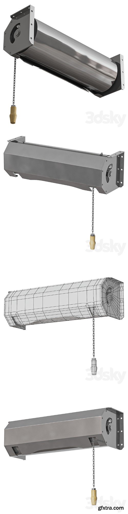 3dsky Pro - Sprinkler for bath stainless steel Titan-15