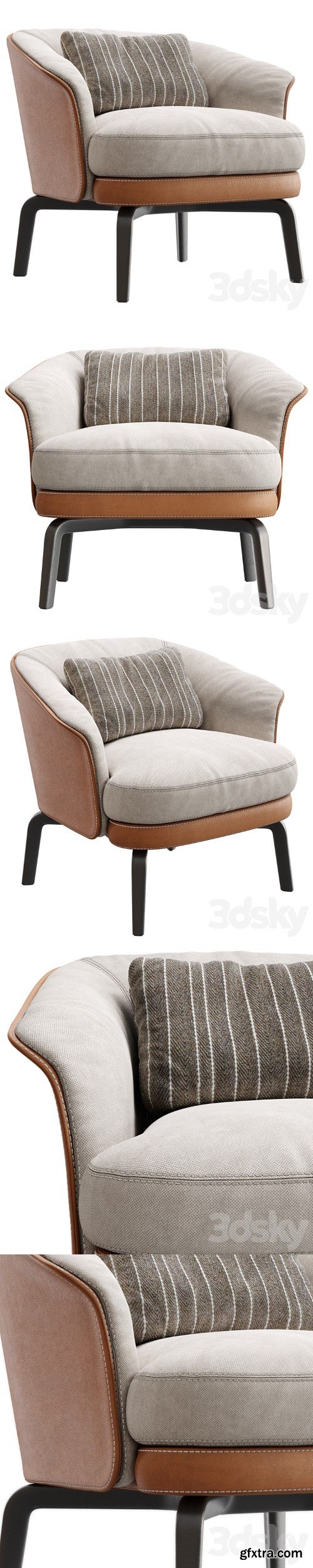 3dsky Pro - Nivola By Poltrona Frau