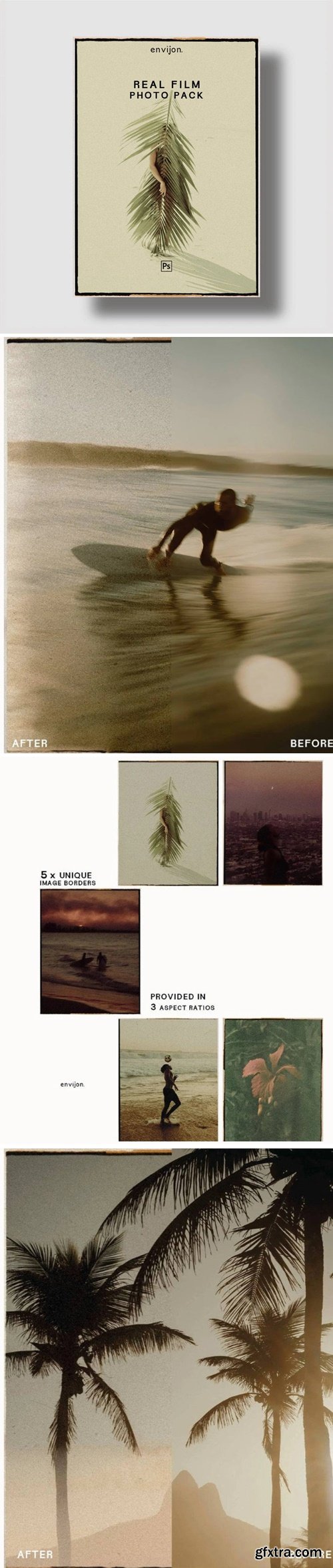 envijon - Real Film Photo Pack Collection