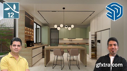 Udemy - Advanced Kitchen Modeling- Cabinet Design- SketchUp & Lumion Udemy - Advanced Kitchen Modeling- Cabinet Design- SketchUp & Lumion