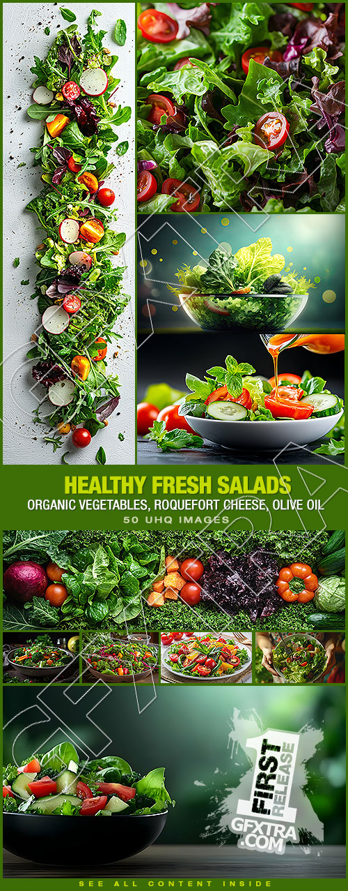 Healthy Fresh Salads 50xJPG