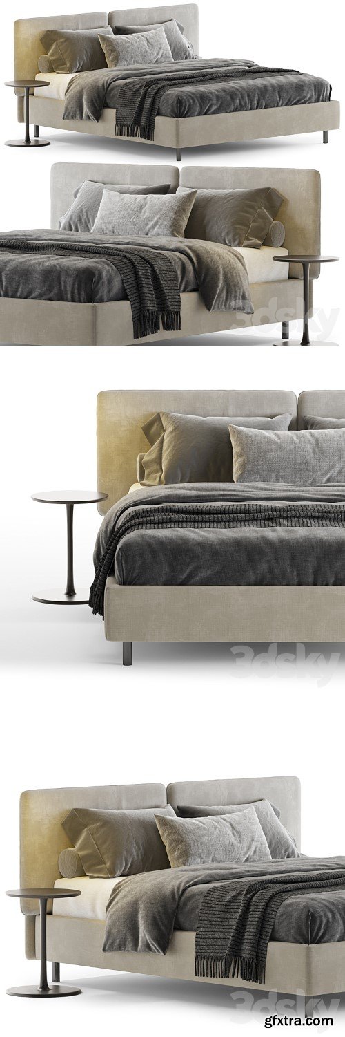 3dsky Pro - Double bed Twils FRICK ROUND