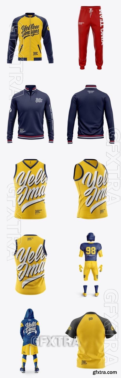 10 Apparel Mockup Bundle - Yellowimages