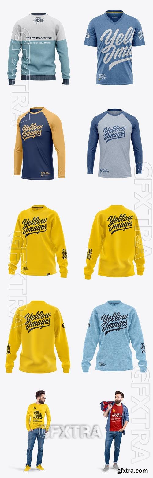 10 Apparel Mockup Bundle 3 - Yellowimages