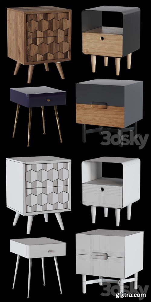 3dsky Pro - Bedside table Inmyroom Lora Topim Image Jimi