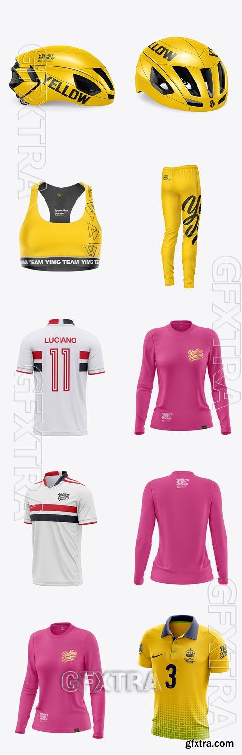 10 Apparel Mockup Bundle 5 - Yellowimages