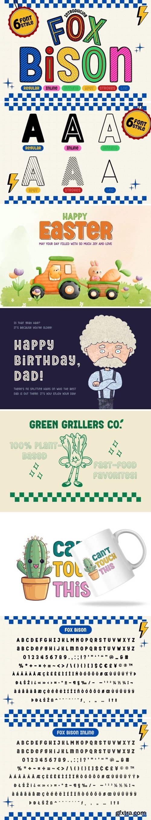 Fox Bison Font Fox Bison Font