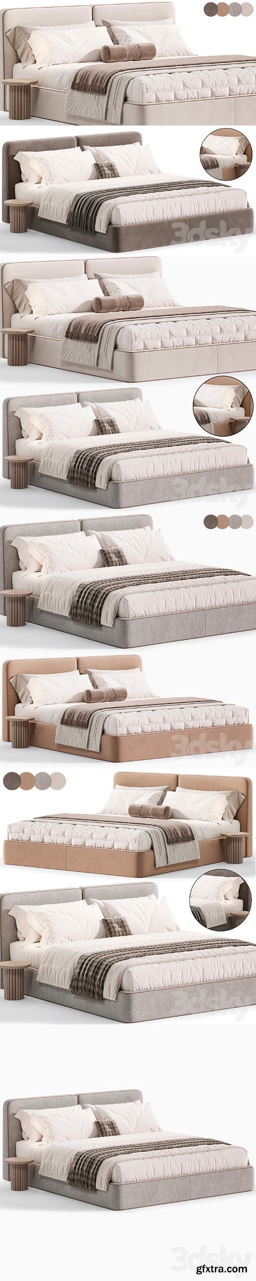 3dsky Pro - Imole Bed by One Home 3dsky Pro - Imole Bed by One Home