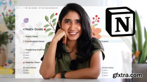 Skillshare - The Artist\'s Roadmap: Plan Your Art Business for the Year Ahead Using Notion