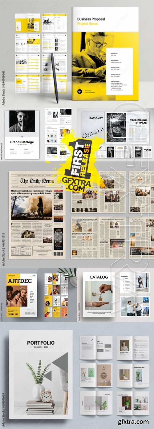 Magazine Layout Collections #3 61xIND