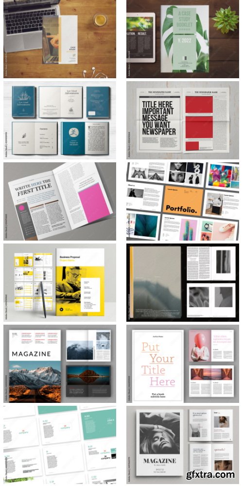Magazine Layout Collections #3 61xIND