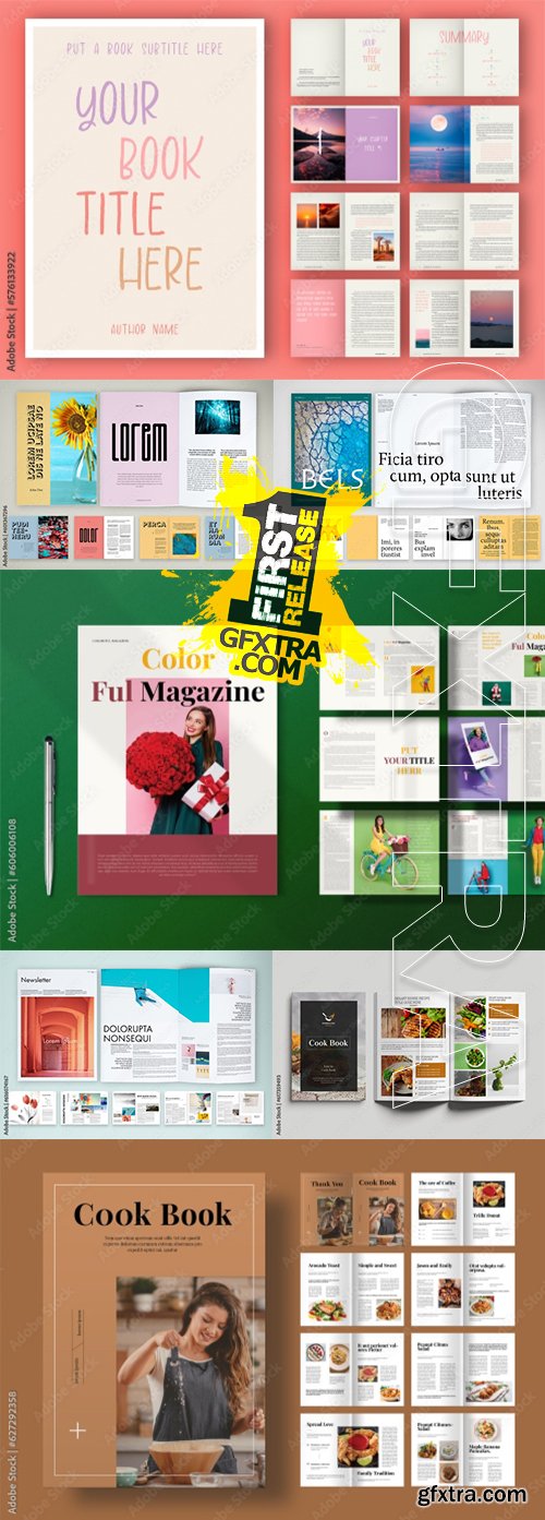 Magazine Layout Collections #4 64xIND