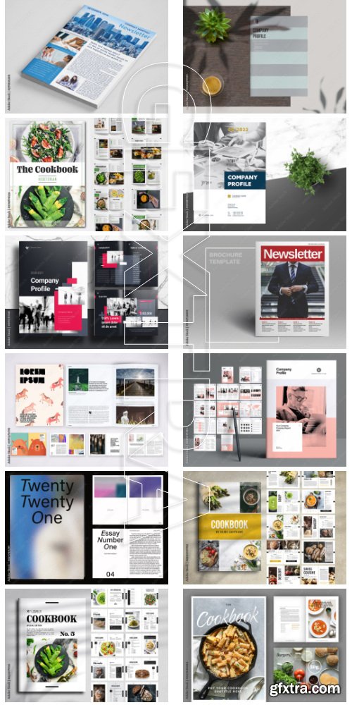 Magazine Layout Collections #4 64xIND