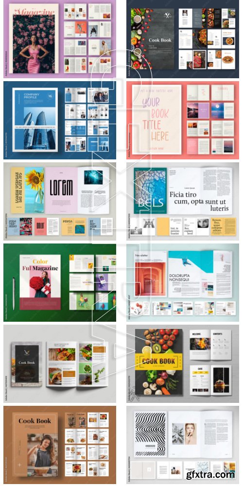 Magazine Layout Collections #4 64xIND
