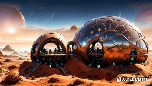 Fab - Futuristic City HDRI Panorama