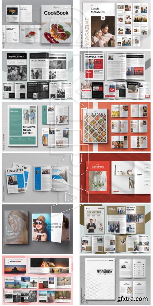 Magazine Layout Collections #5 61xIND