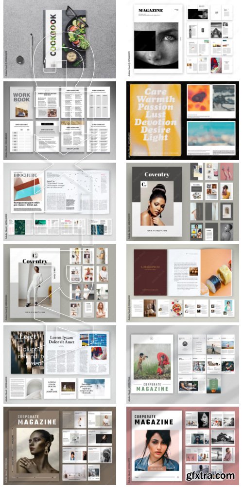 Magazine Layout Collections #5 61xIND