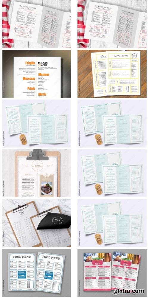 Menu Collections #1 100xIND