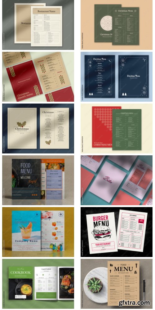 Menu Collections #1 100xIND