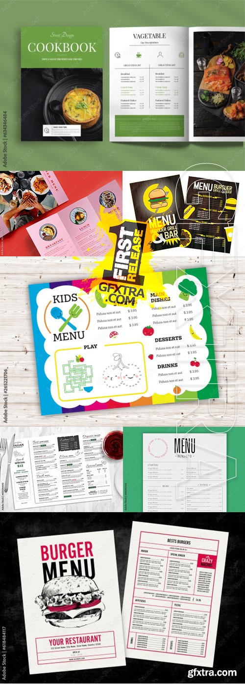 Menu Collections #1 100xIND