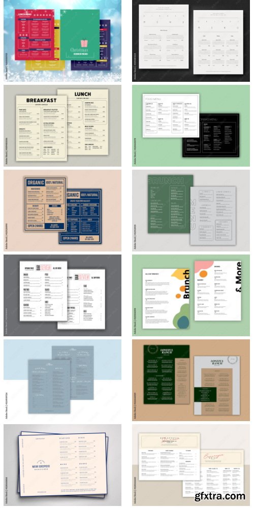 Menu Collections #1 100xIND