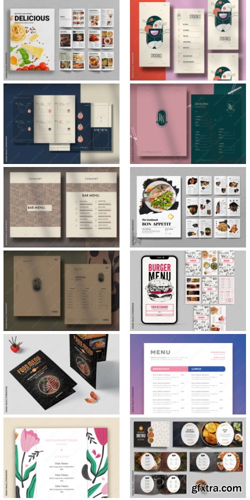 Menu Collections #1 100xIND