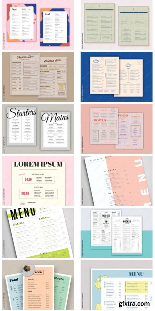 Menu Collections #2 122xIND