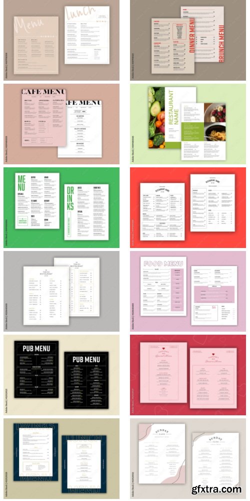 Menu Collections #2 122xIND