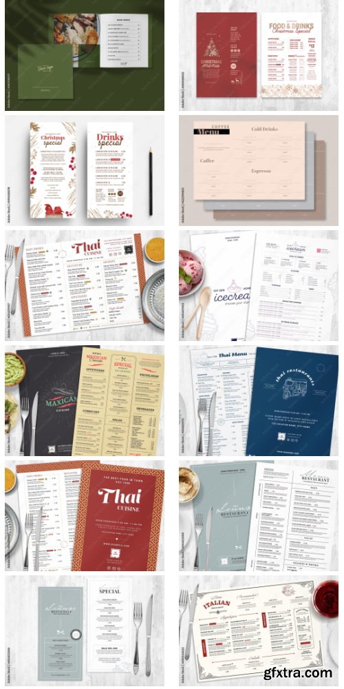 Menu Collections #2 122xIND