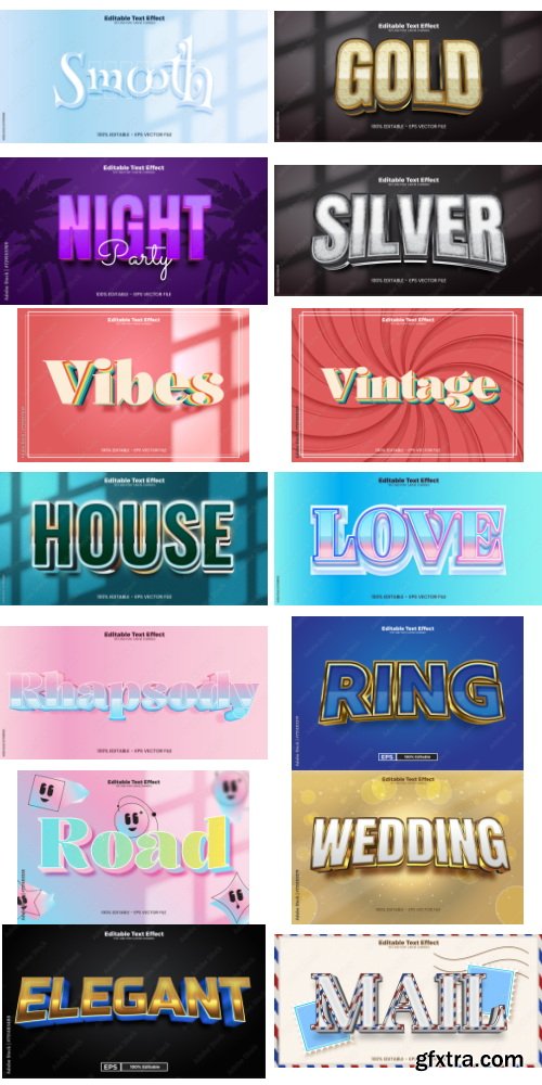 Editable Text Effect In Modern Trend Style 10 497xAI