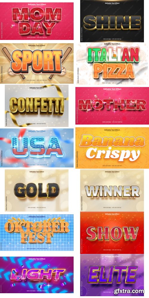 Editable Text Effect In Modern Trend Style 10 497xAI