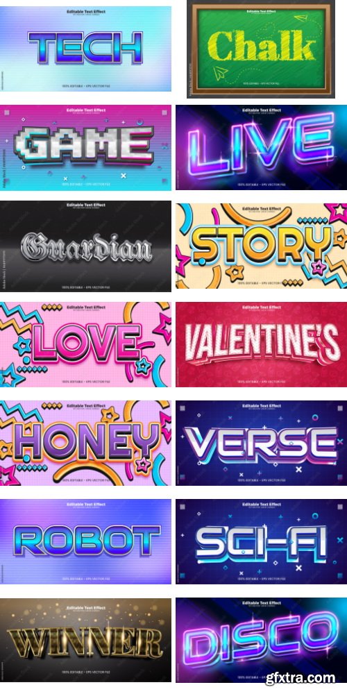 Editable Text Effect In Modern Trend Style 9 500xAI