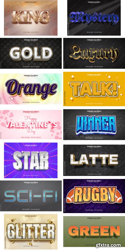 Editable Text Effect In Modern Trend Style 9 500xAI