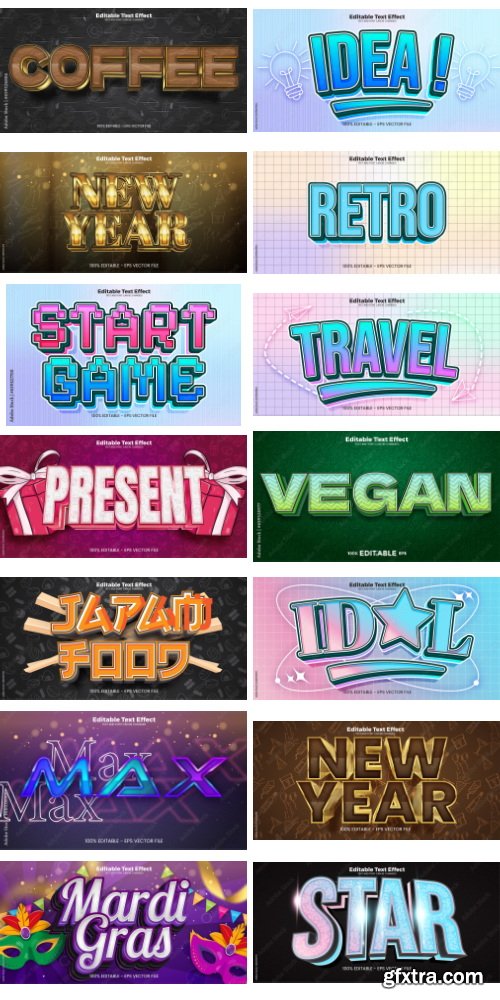 Editable Text Effect In Modern Trend Style 9 500xAI