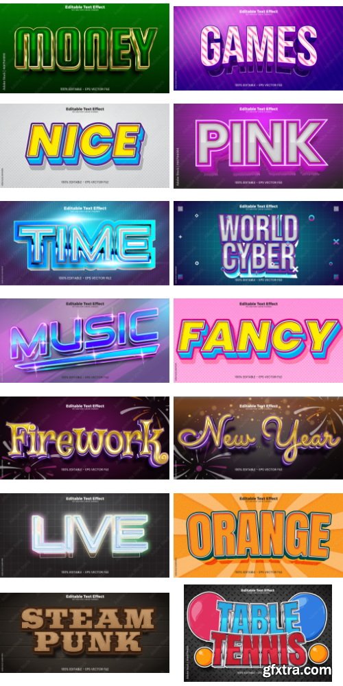 Editable Text Effect In Modern Trend Style 9 500xAI