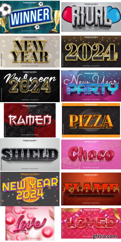 Editable Text Effect In Modern Trend Style 9 500xAI