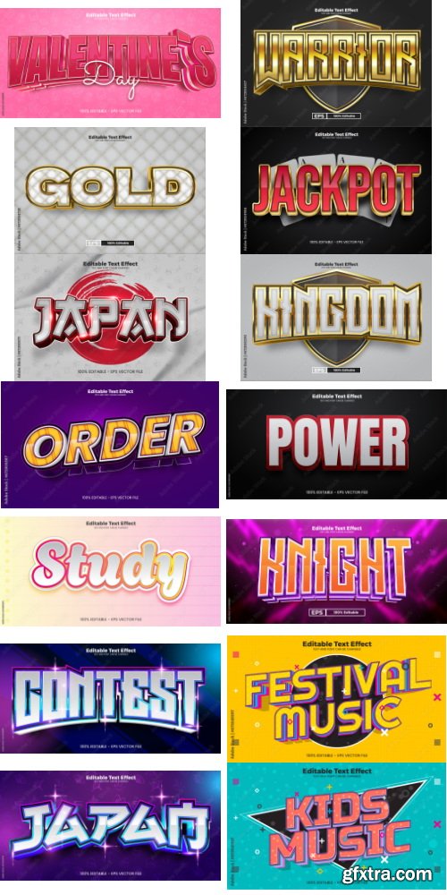 Editable Text Effect In Modern Trend Style 9 500xAI