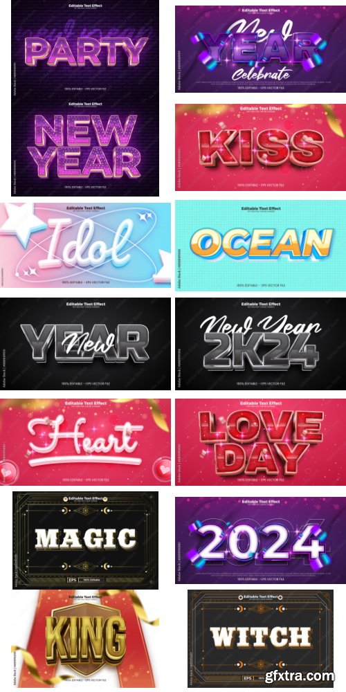 Editable Text Effect In Modern Trend Style 9 500xAI