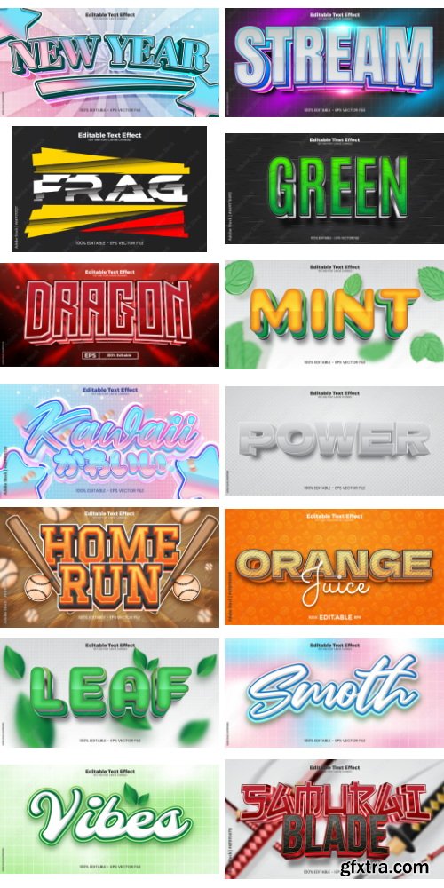 Editable Text Effect In Modern Trend Style 9 500xAI