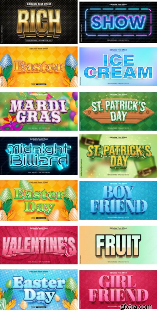 Editable Text Effect In Modern Trend Style 9 500xAI