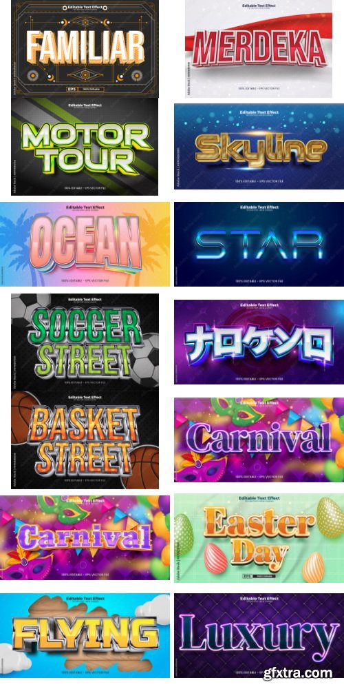 Editable Text Effect In Modern Trend Style 9 500xAI